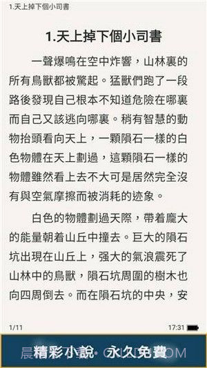 甜橙小說去除广告版截图3