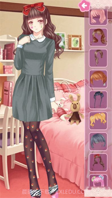 动漫女孩换装测试版截图3 动漫女孩换装测试版截图3