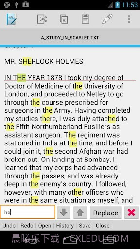 Jota+文本编辑器截图3