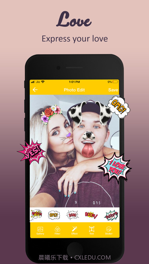 Snappy(猫脸照片编辑器)截图4 Snappy(猫脸照片编辑器)截图4