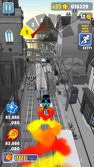 地铁跑酷入梦小治殃毁联动版截图2