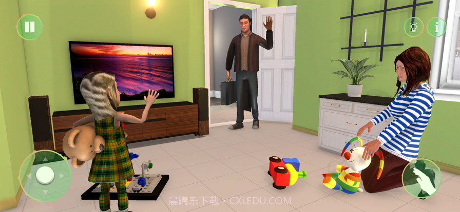 真实虚拟家庭生活妈妈和爸爸模拟器截图5 真实虚拟家庭生活妈妈和爸爸模拟器截图5