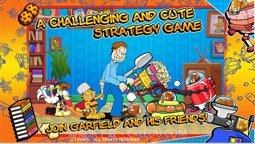 加菲猫总动员:食物大作战截图1