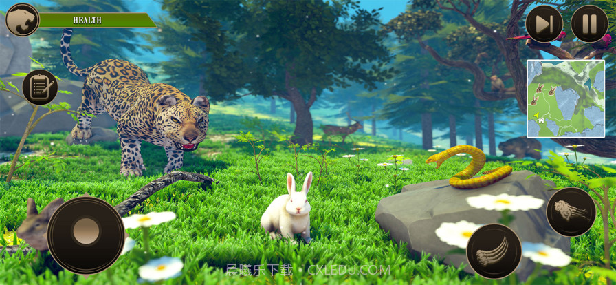 荒野豹家庭生活模拟截图6