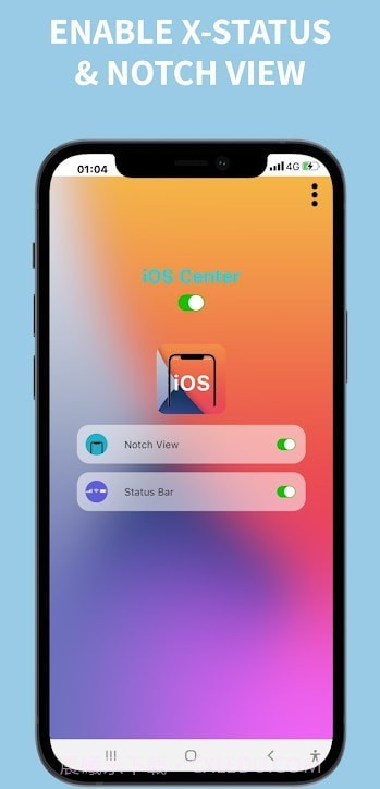 仿iOS状态栏截图1