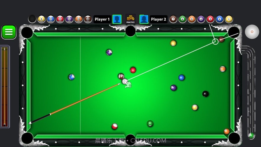 8球迷你桌球截图4