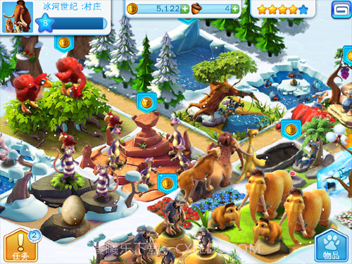 冰川时代:村庄正版截图1 冰川时代:村庄正版截图1