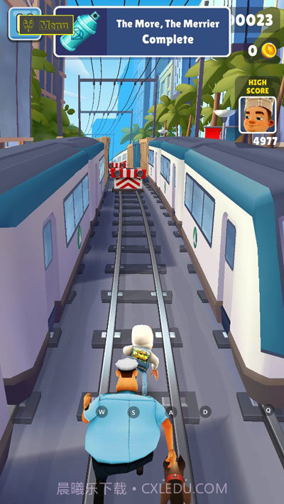 地铁跑酷上帝视角版调速截图2