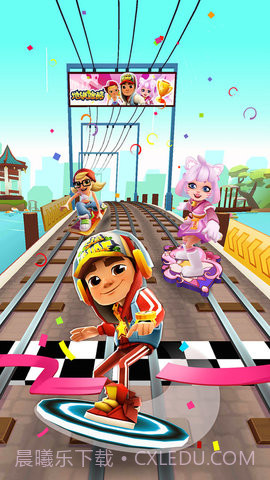 地铁跑酷幻影滑板截图1