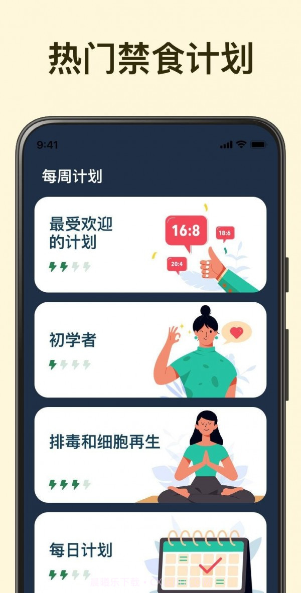 间歇断食追踪器截图4 间歇断食追踪器截图4