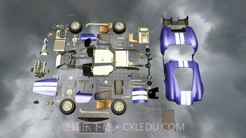 3D汽车拆解截图3 3D汽车拆解截图3