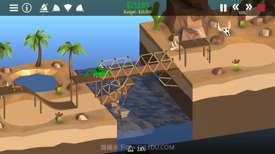 桥梁构造者2最新版截图1 桥梁构造者2最新版截图1