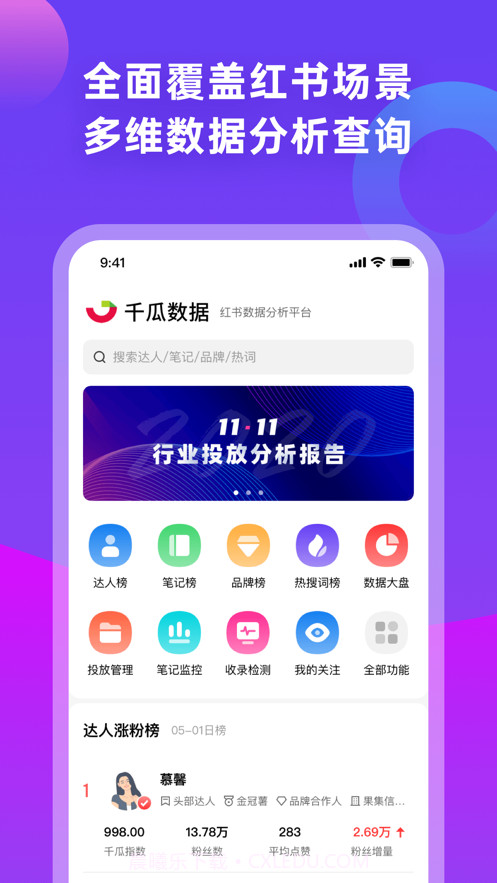 千瓜数据截图1 千瓜数据截图1