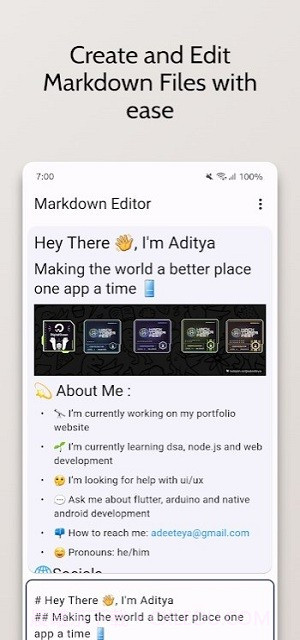 markdown editor编辑器截图1