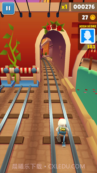 地铁跑酷锅巴高仿定制版截图1