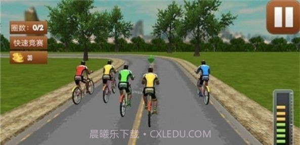 3D自行车越野模拟器截图3