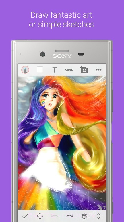 索尼涂画截图3