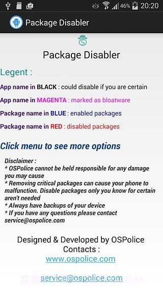 package disabler pro截图2 package disabler pro截图2