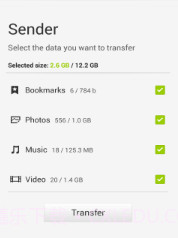 Xperia Transfer Mobile截图3 Xperia Transfer Mobile截图3