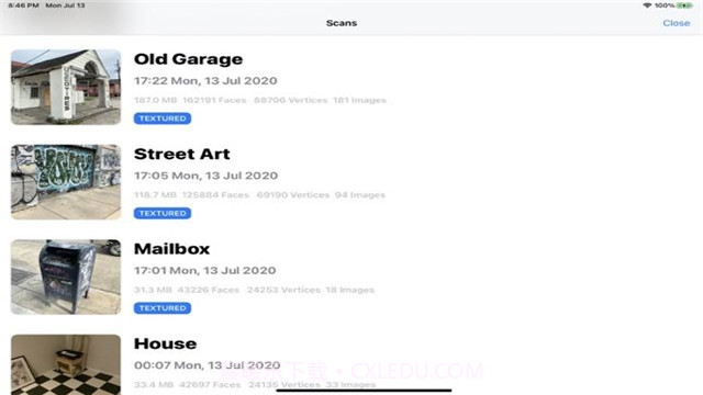 3dScannerpro安卓截图3 3dScannerpro安卓截图3