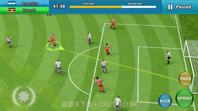 守门员1v1足球比赛游戏截图2