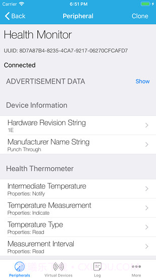 lightblue蓝牙调试助手截图3 lightblue蓝牙调试助手截图3
