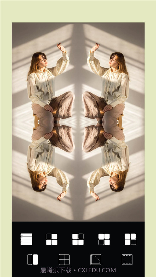 镜面照片特效相机截图2