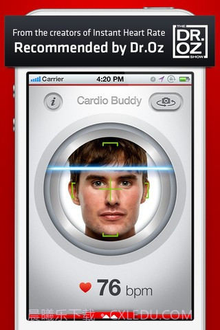 摄像头测心率 Cardio Buddy截图3 摄像头测心率 Cardio Buddy截图3