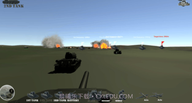 Tank Rush: Kursk截图1 Tank Rush: Kursk截图1