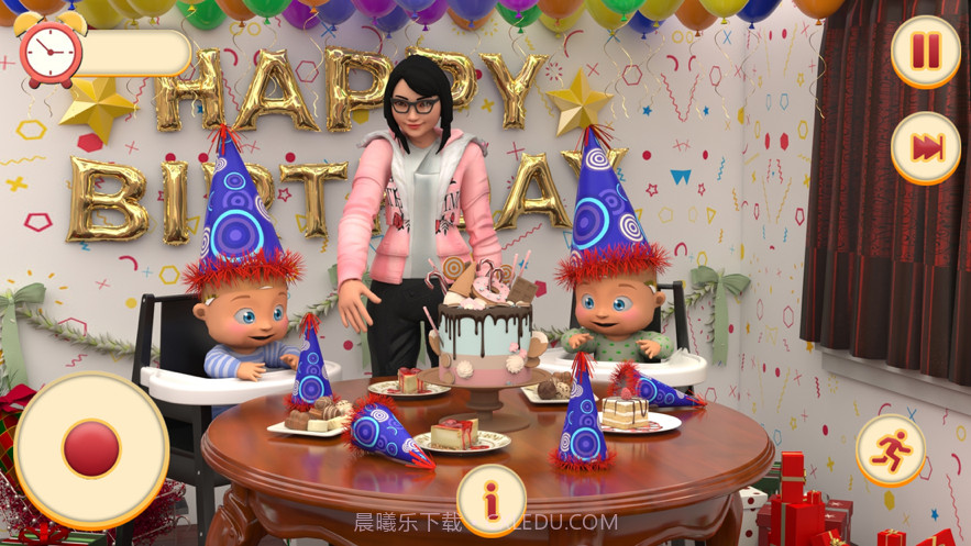 双胞胎新生婴儿日托模拟截图3 双胞胎新生婴儿日托模拟截图3