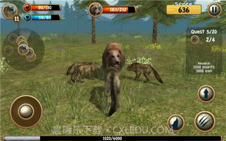 3D野狼模拟器截图4 3D野狼模拟器截图4