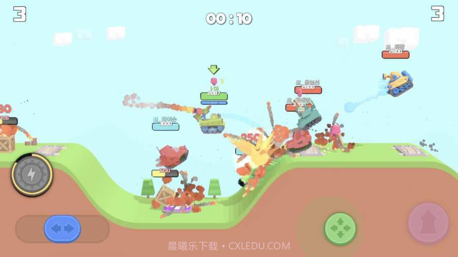 爆炸坦克大对决截图1