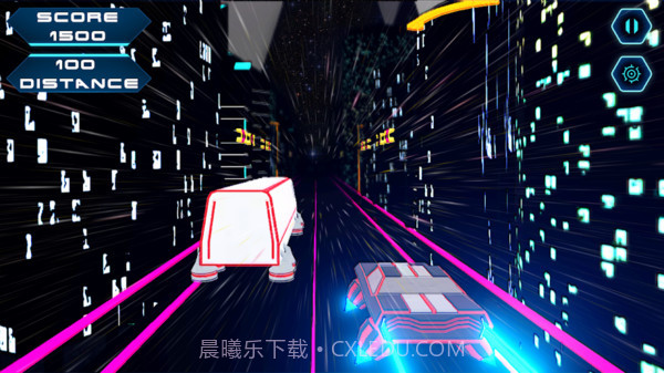 彩色汽车驾驶模拟器截图4