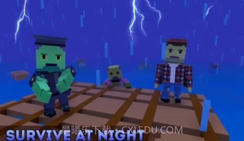 僵尸木筏求生截图4 僵尸木筏求生截图4