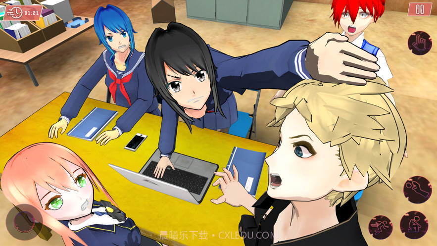 2021年动漫女高中生截图1