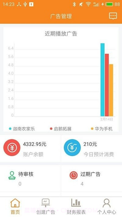 广告管理截图2 广告管理截图2