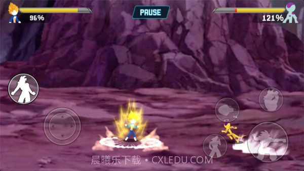 火柴人龙珠战士之战截图1 火柴人龙珠战士之战截图1