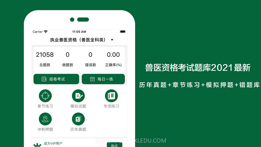 2021执业兽医资格考试题库截图1