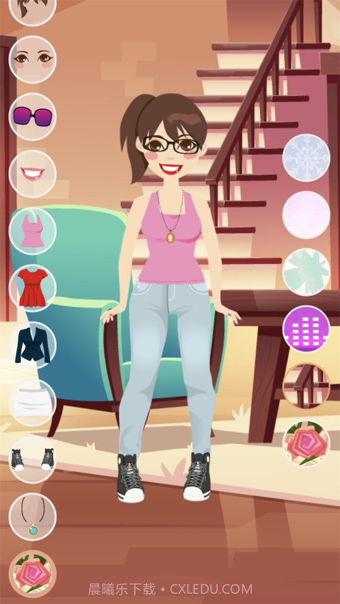 模拟高病娇换装女孩截图4
