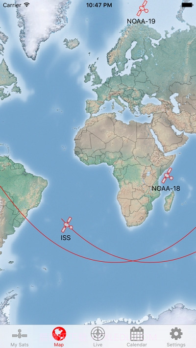SatSat卫星软件截图3