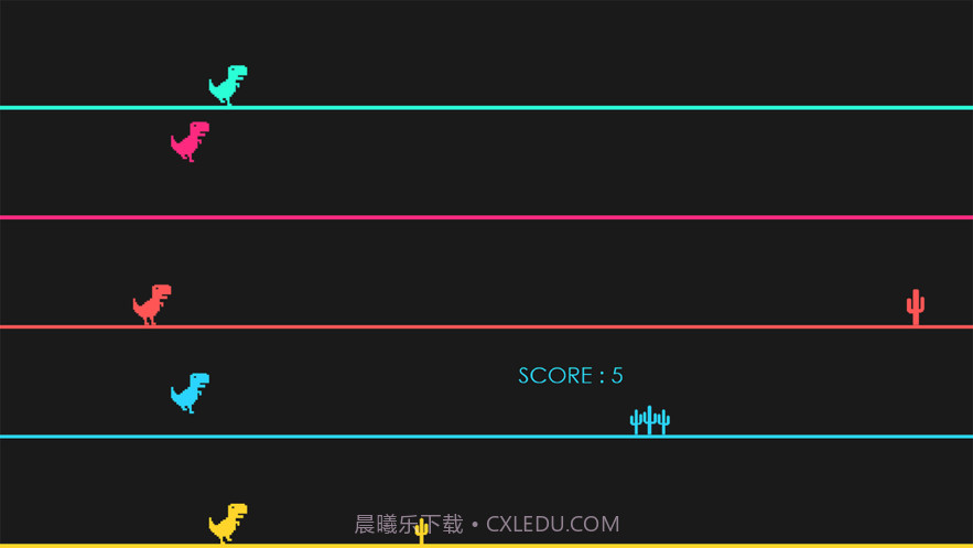 彩色小恐龙截图3 彩色小恐龙截图3