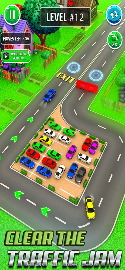 停车堵塞汽车驾驶截图3