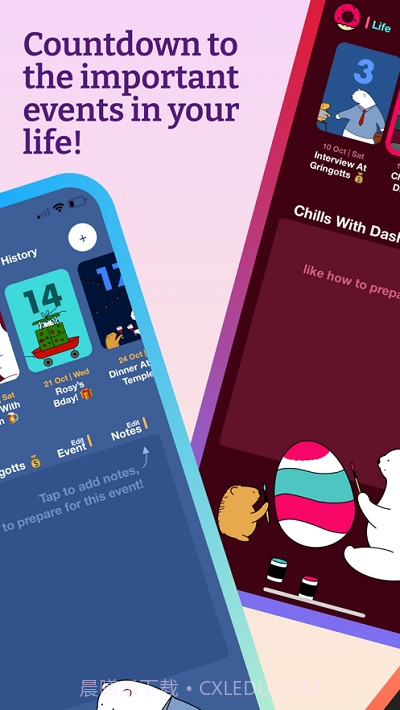 Bears Countdown熊倒计时截图1