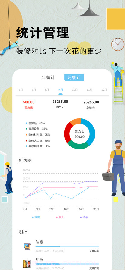 装修记账本截图4 装修记账本截图4