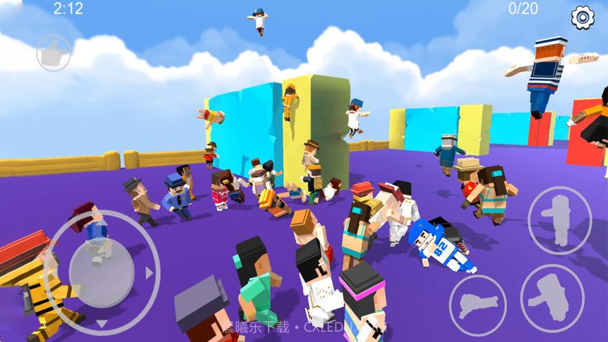 纸盒人:终极淘汰赛截图5 纸盒人:终极淘汰赛截图5