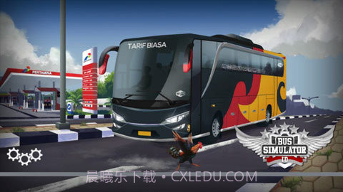 印尼巴士模拟器国产车辆模组截图3 印尼巴士模拟器国产车辆模组截图3