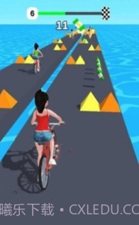 女孩接力赛3D截图1