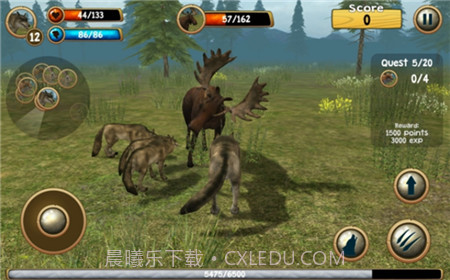 3D野狼模拟器截图2 3D野狼模拟器截图2