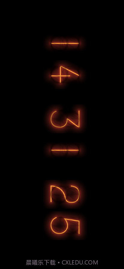 辉光时钟小组件截图1