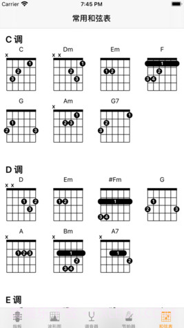 吉他调音工具箱截图2